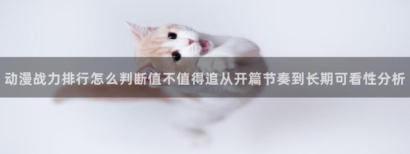 童爱玲 香蕉成熟时：动漫战力排行怎么判断值不值得追从开篇节奏到长期可看性分析配图